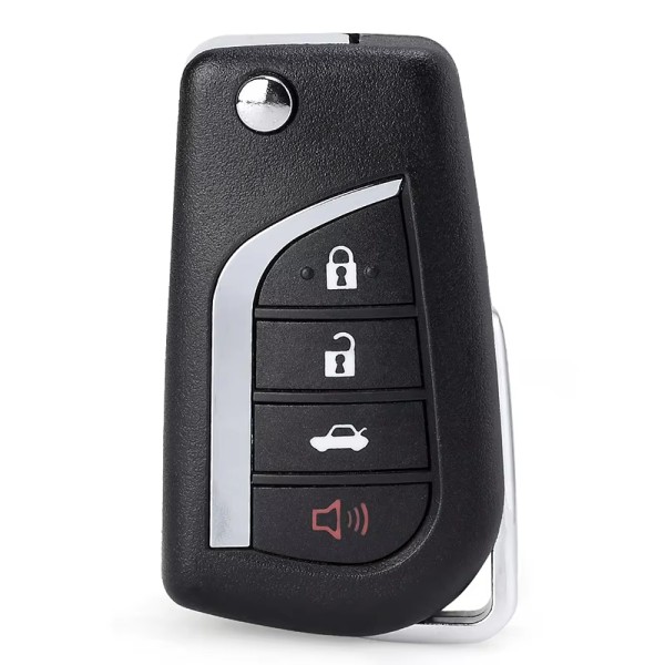2018-2022 Toyota Camry / 4-Button Flip Key / PN: 89070-06790 / HYQ12BFB (H Chip) (AFTERMARKET)